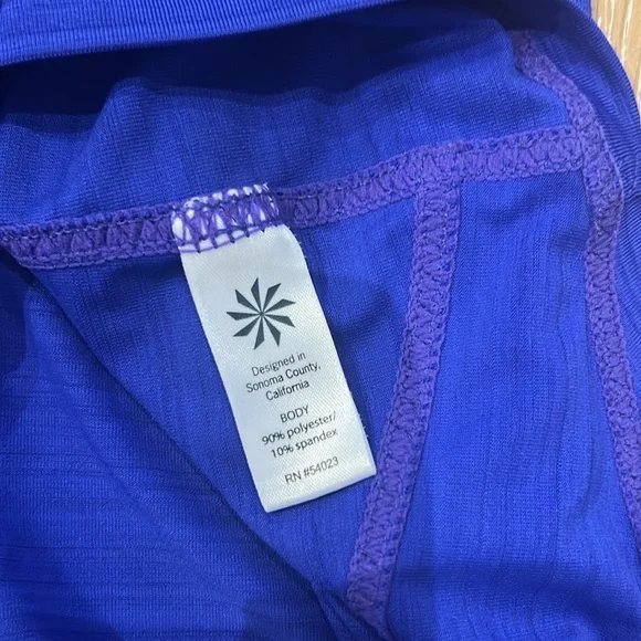 Athleta Purple Top - Picture 3 of 6